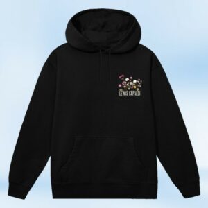 Lewis Capaldi Merch Store Floral Dateback Tour Hoodie