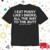 Linda Finegold Store Merch All The Way To The Butt Black Shirt