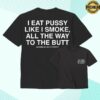 Linda Finegold Store Merch All The Way To The Butt Black Shirt