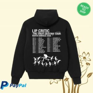 Lip Critic Store Merch Lip Critic Lunch Alter Tour Hoodie