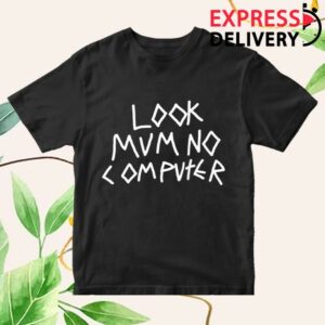 Look Mum No Computer Merch Store Unisex Tee Black Lmnc T-Shirt