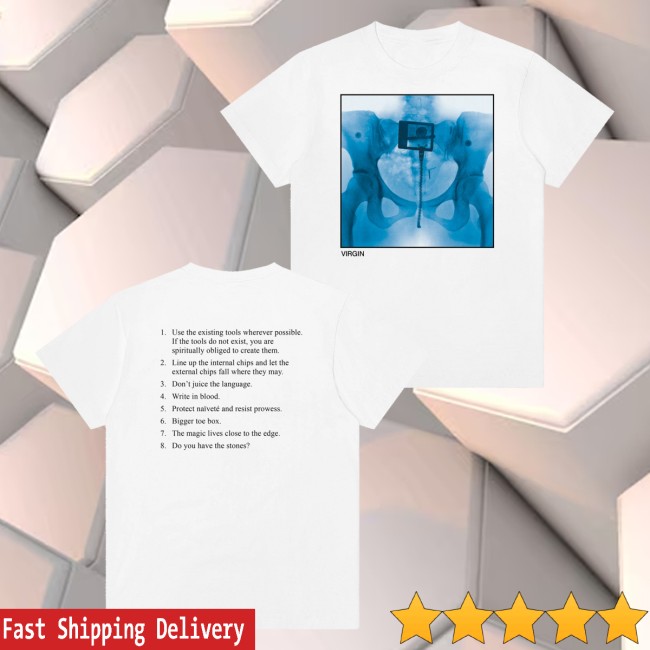 Lorde Merch Store Virgin T-Shirt White 5 Lorde Merch Store Virgin T-Shirt White