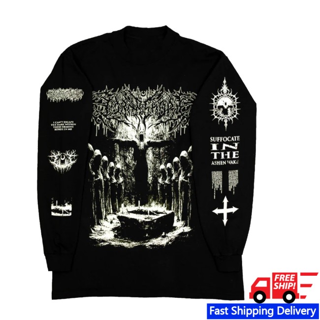 Lorna Shore Store Merch Lorna Shore Ashen Wake Long Sleeve Shirt 4 Lorna Shore Store Merch Lorna Shore Ashen Wake Long Sleeve Shirt
