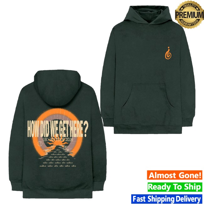 Louis Tomlinson Merch Store How Did We Get Here Uk Eu Tour Black Hoodie