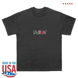 Louis Tomlinson Merch Store How Did We Get Here Uk Eu Tour London Exclusive Black T-Shirt