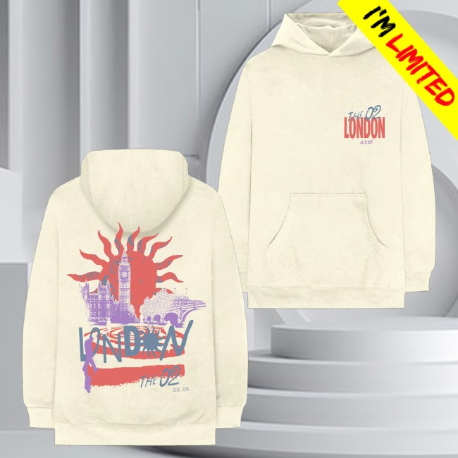 Louis Tomlinson Merch Store How Did We Get Here Uk Eu Tour London Exclusive Butter Yellow Hoodie