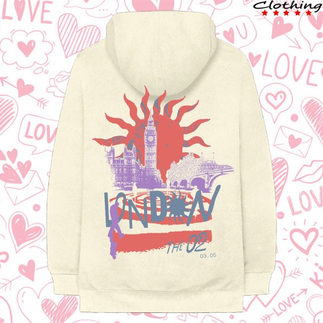 Louis Tomlinson Merch Store How Did We Get Here Uk Eu Tour London Exclusive Butter Yellow Hoodie