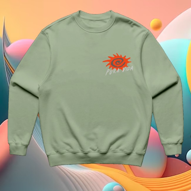 Louis Tomlinson Store Merch How Did We Get Here Uk-Eu Tour Green Crewneck