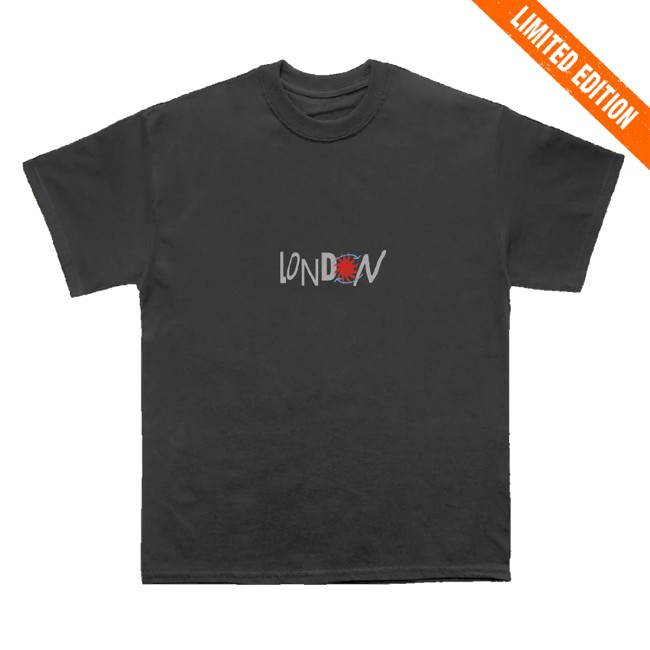Louis Tomlinson Store Merch How Did We Get Here Uk-Eu Tour London Exclusive Black Shirt
