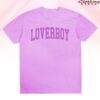 Loverboy Merch Store Loverboy University Tee Neon Violet