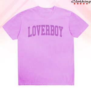 Loverboy Merch Store Loverboy University Tee Neon Violet