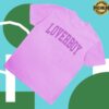Loverboy Merch Store Loverboy University Tee Neon Violet
