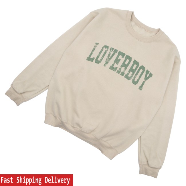 Loverboy Merch Store Loverboy Vintage University Sand Crewneck 3 Loverboy Merch Store Loverboy Vintage University Sand Crewneck