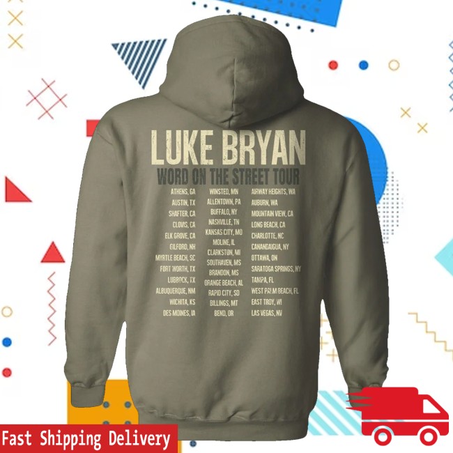 Luke Bryan Merch Store Mallard Tour Hoodie