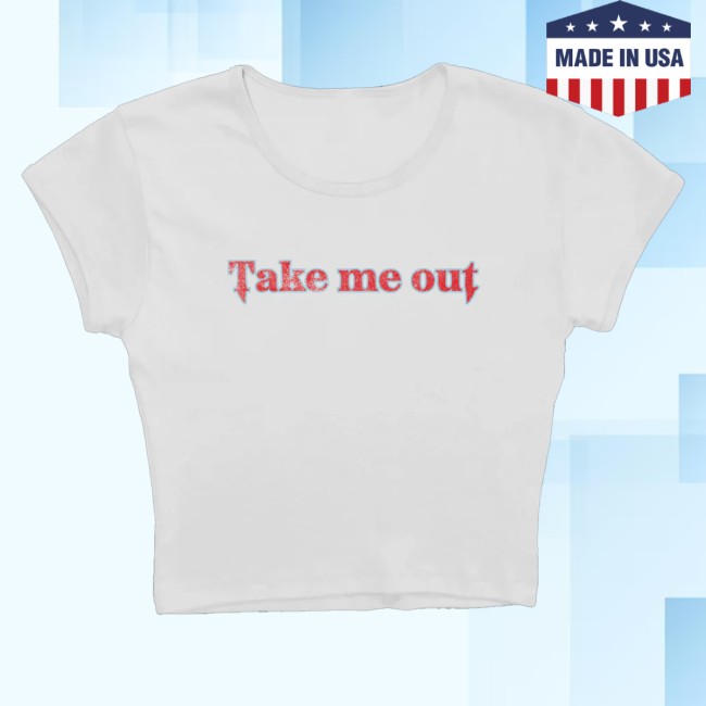 Machine Gun Kelly Merch Store Take Me Out Baby Tee