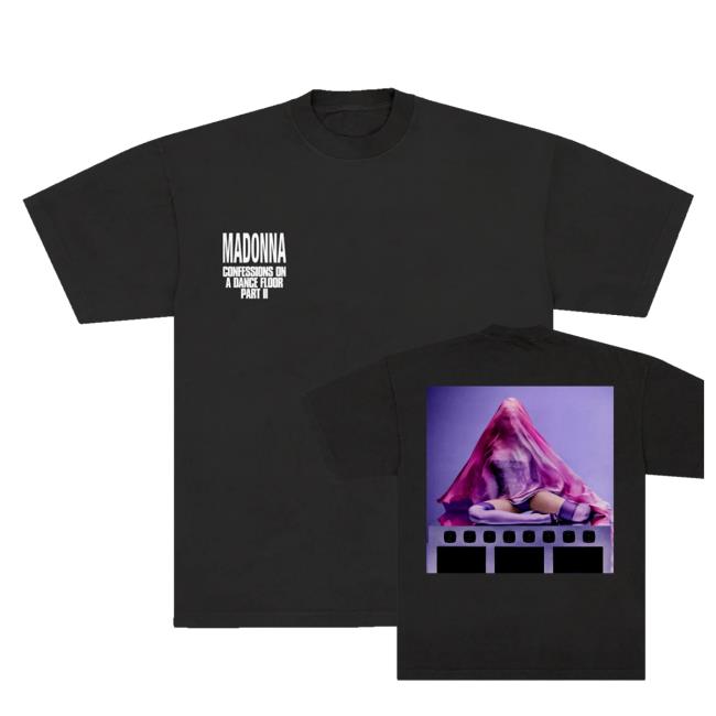 Madonna Merch Store Confessions Ii Cover Tee Shirt 3 Madonna Merch Store Confessions Ii Cover Tee Shirt