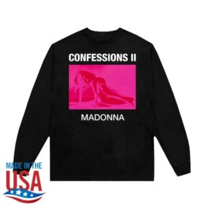 Madonna Store Merch Confessions II Neon Long Sleeve Tee