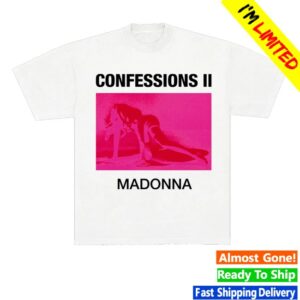 Madonna Store Merch Confessions II Neon Shirt