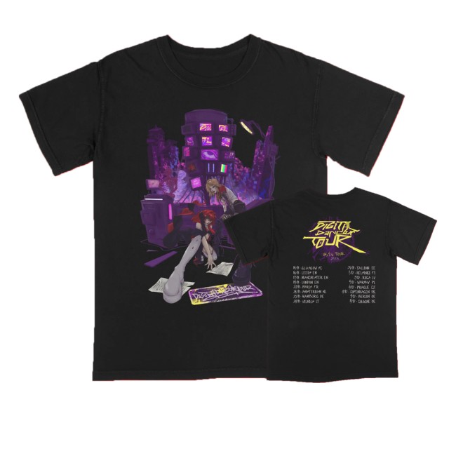 Mainfactor Merch Store Digital Dancer Tour Shirt