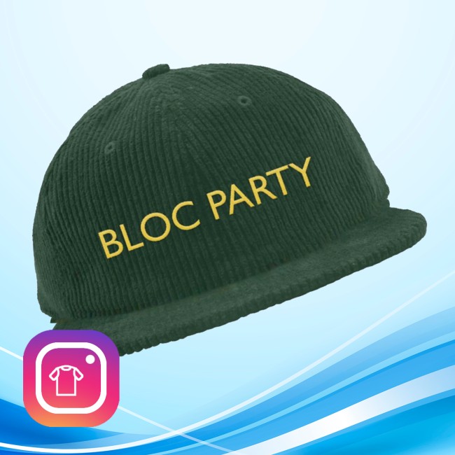 Mainfactor Store Merch Bloc Party Corduroy Hat 3 Mainfactor Store Merch Bloc Party Corduroy Hat