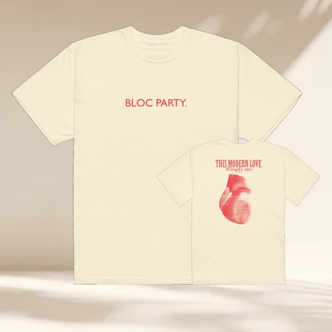 Mainfactor Store Merch This Modern Love X Bloc Party Shirt 5 Mainfactor Store Merch This Modern Love X Bloc Party Shirt