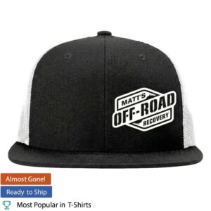 Matts Offroad Recovery Merch Store Kaulin's Black & White Hat
