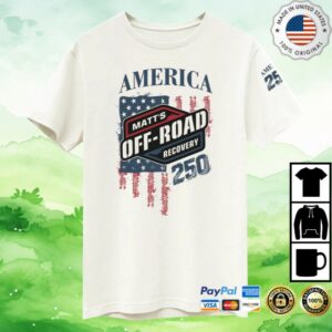 Matts Offroad Recovery Merch Store Limited Edition Morr 250Th Anniversary T-Shirt