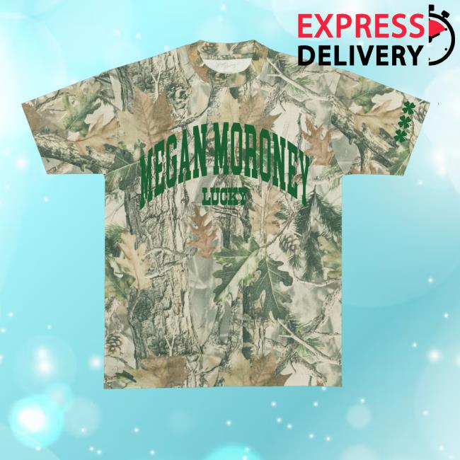 Moroney Merch Shop Store Lucky 3 Year Anniversary Camo Tee