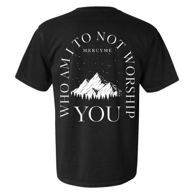 Mercyme Merch Store Black To Not Worship You Tee