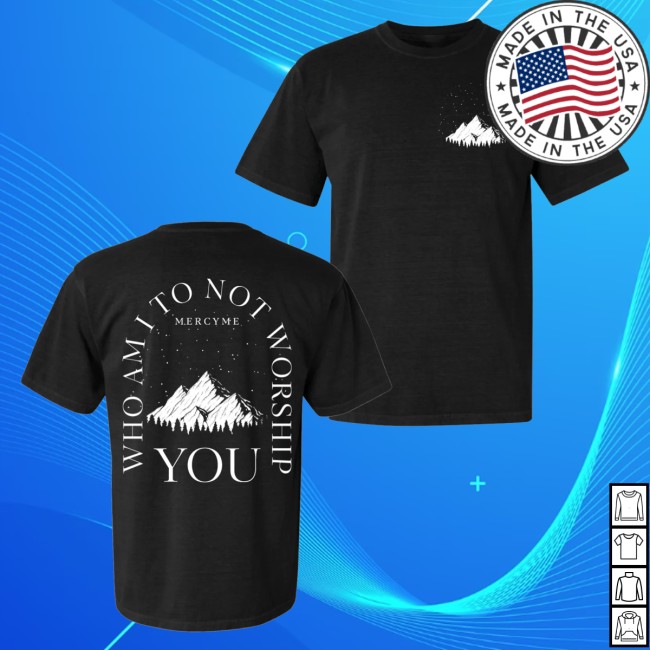 Mercyme Merch Store Black To Not Worship You Tee