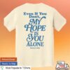 Mercyme Merch Store Cream You're Able Lyric Tee