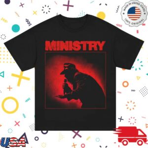 Ministry Store Merch Al Photo T-Shirt Black
