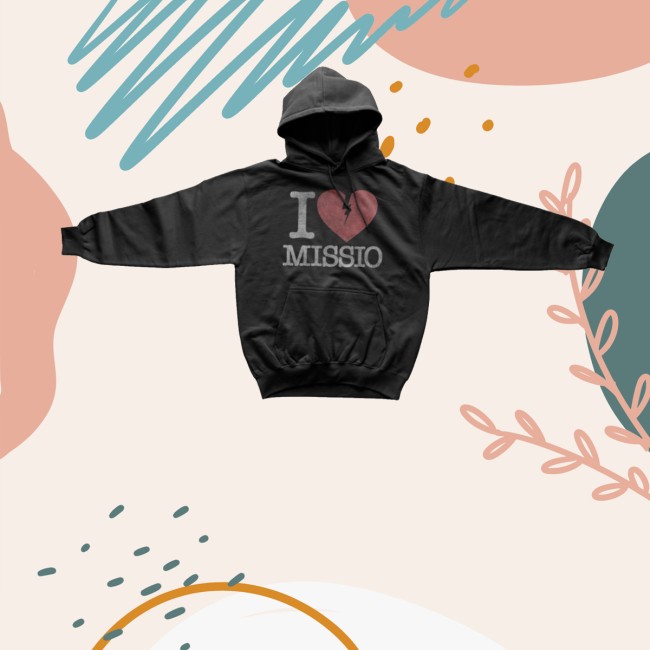 Missio Store Merch I Heart Hoodie