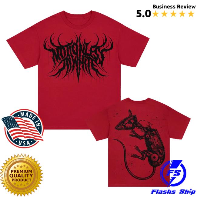 Motionless In White Shop Store Cyber Rat Shirt