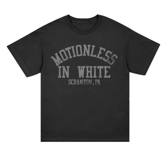 Motionless In White Store Merch Afraid Of The Dark Poster Shirt (Black)