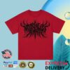 Motionless In White Store Merch Cyber Rat Shirt (Red)