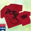 Motionless In White Store Merch Cyber Rat Shirt (Red)