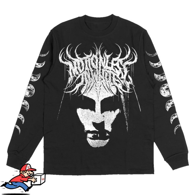 Motionless In White Store Merch Fear Not The Dark(Side) Long Sleeve (Black)