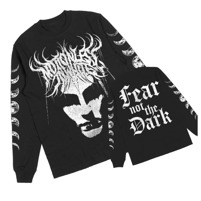 Motionless In White Store Merch Fear Not The Dark(Side) Long Sleeve (Black)