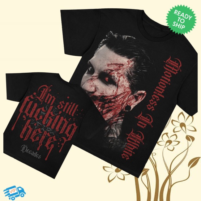 Motionless In White Store Merch I'm Still Here Shirt (Black)