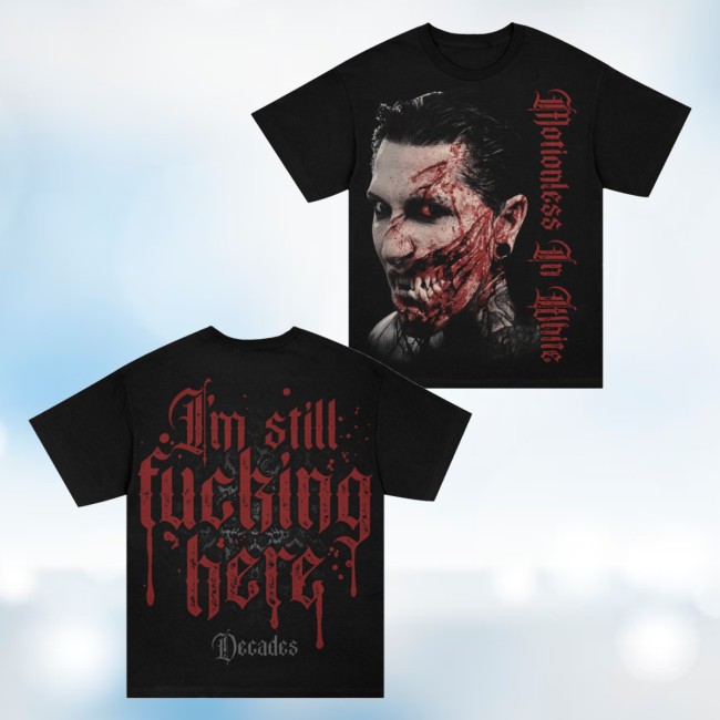 Motionless In White Store Merch I'm Still Here T-Shirt Black