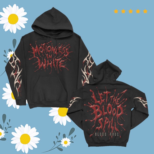 Motionless In White Store Merch Let The Blood Spill Hoodie