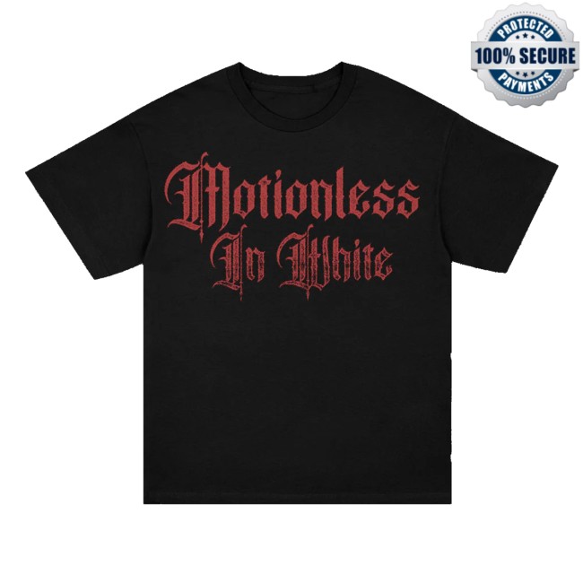 Motionless In White Store Merch Rebuilt By Shirt (Black)