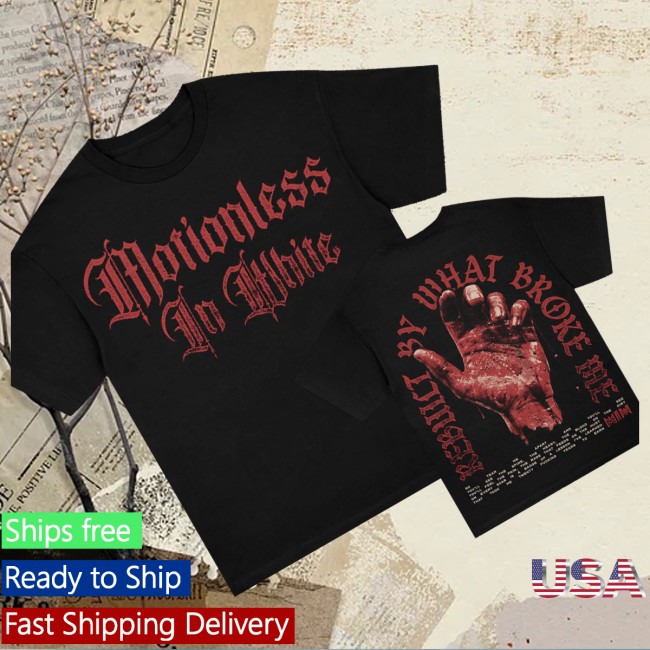 Motionless In White Store Merch Rebuilt By Shirt (Black)