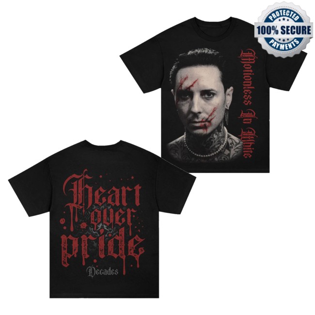 Motionless In White Store Merch Ricky Decades T-Shirt Black