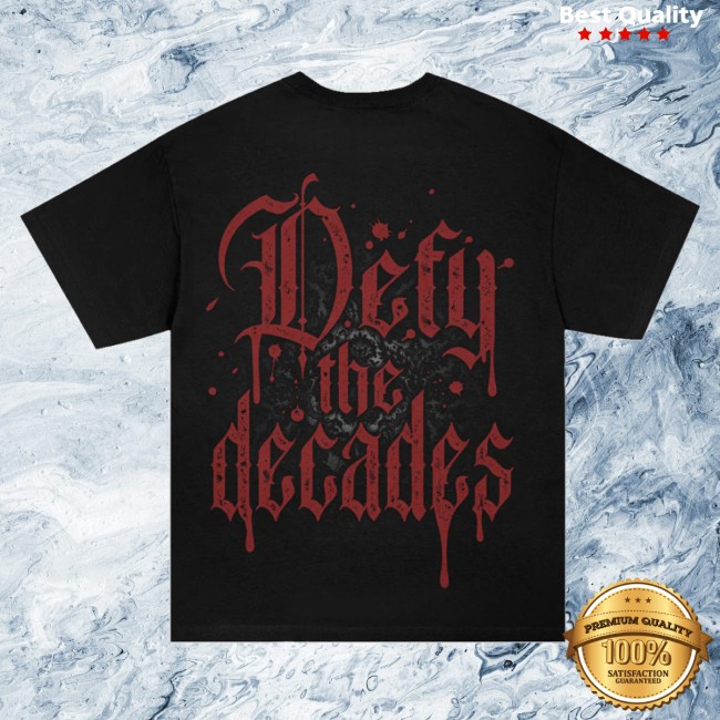 Motionless In White Store Merch Ryan Decades T-Shirt Black
