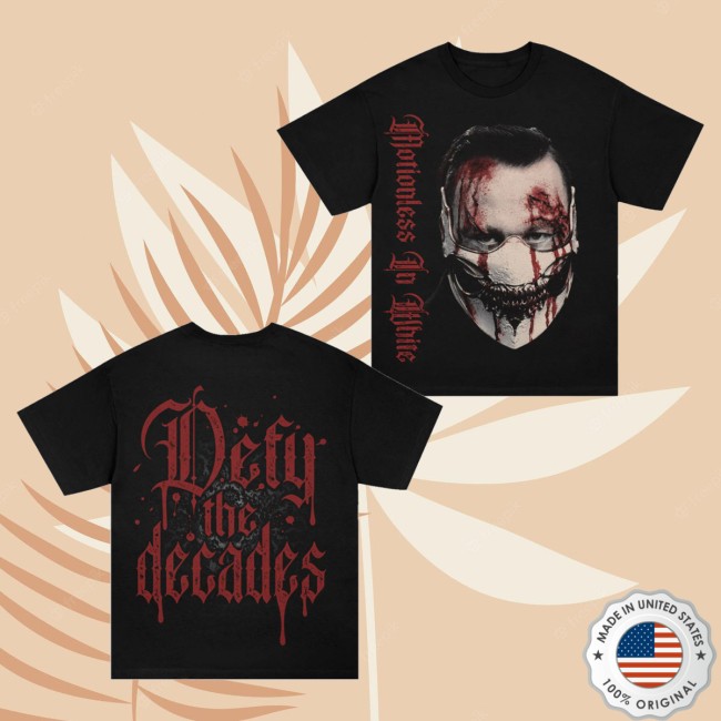 Motionless In White Store Merch Ryan Decades T-Shirt Black