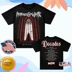 Motionless In White Store Merch Tracklist Tour Dates T-Shirt