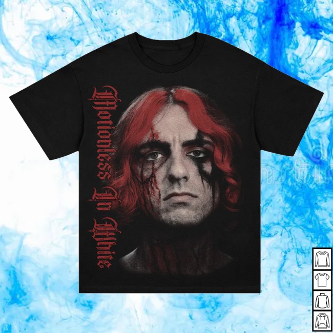 Motionless In White Store Merch Vinny Decades T-Shirt Black