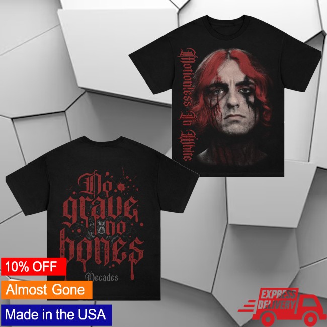 Motionless In White Store Merch Vinny Decades T-Shirt Black